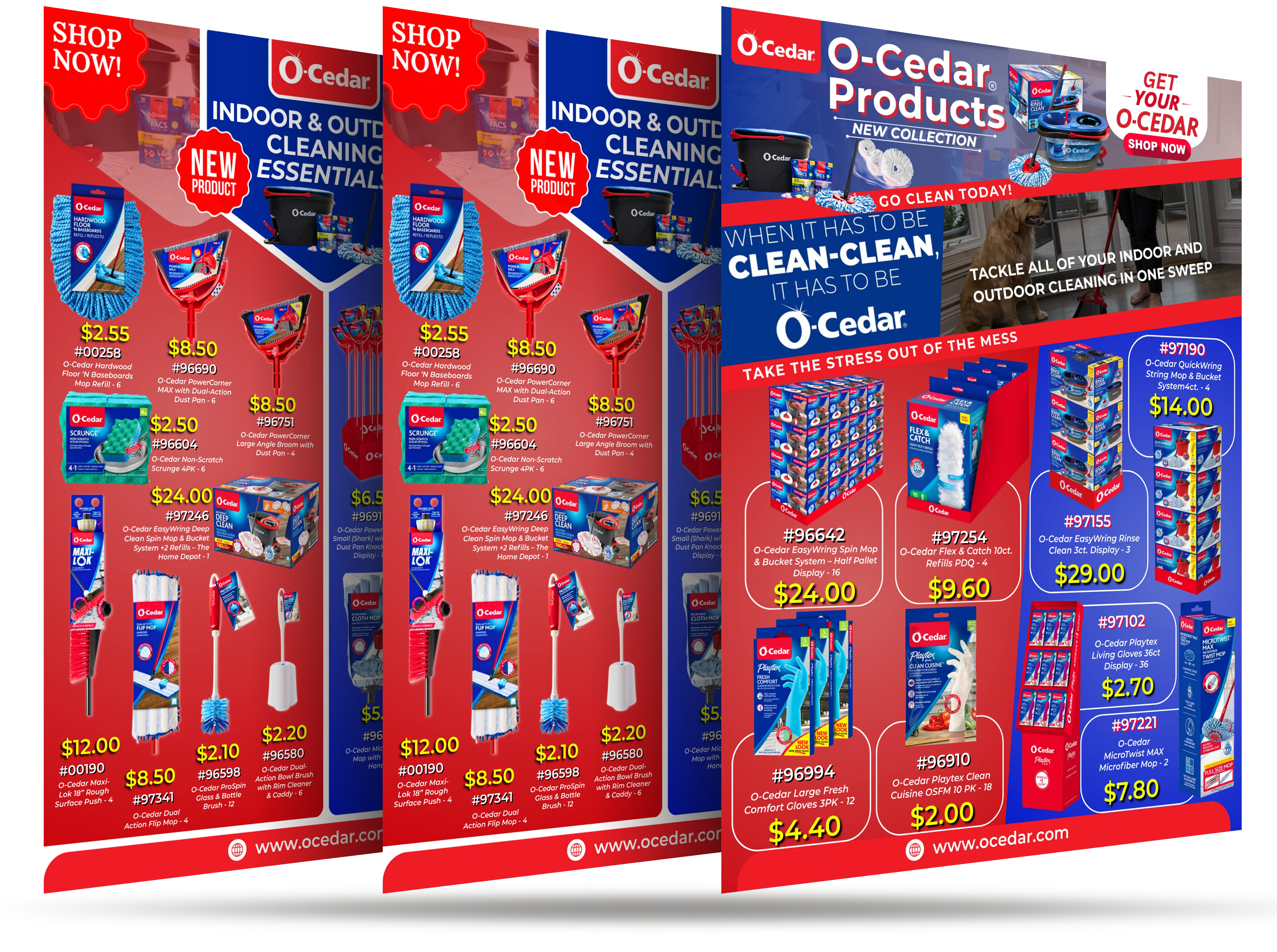 O-Cedar Product Flyer