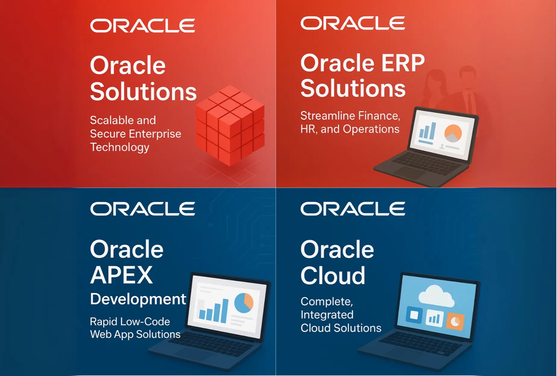 Oracle, Oralce Apex, Oracle Cloud, Oracle ERP