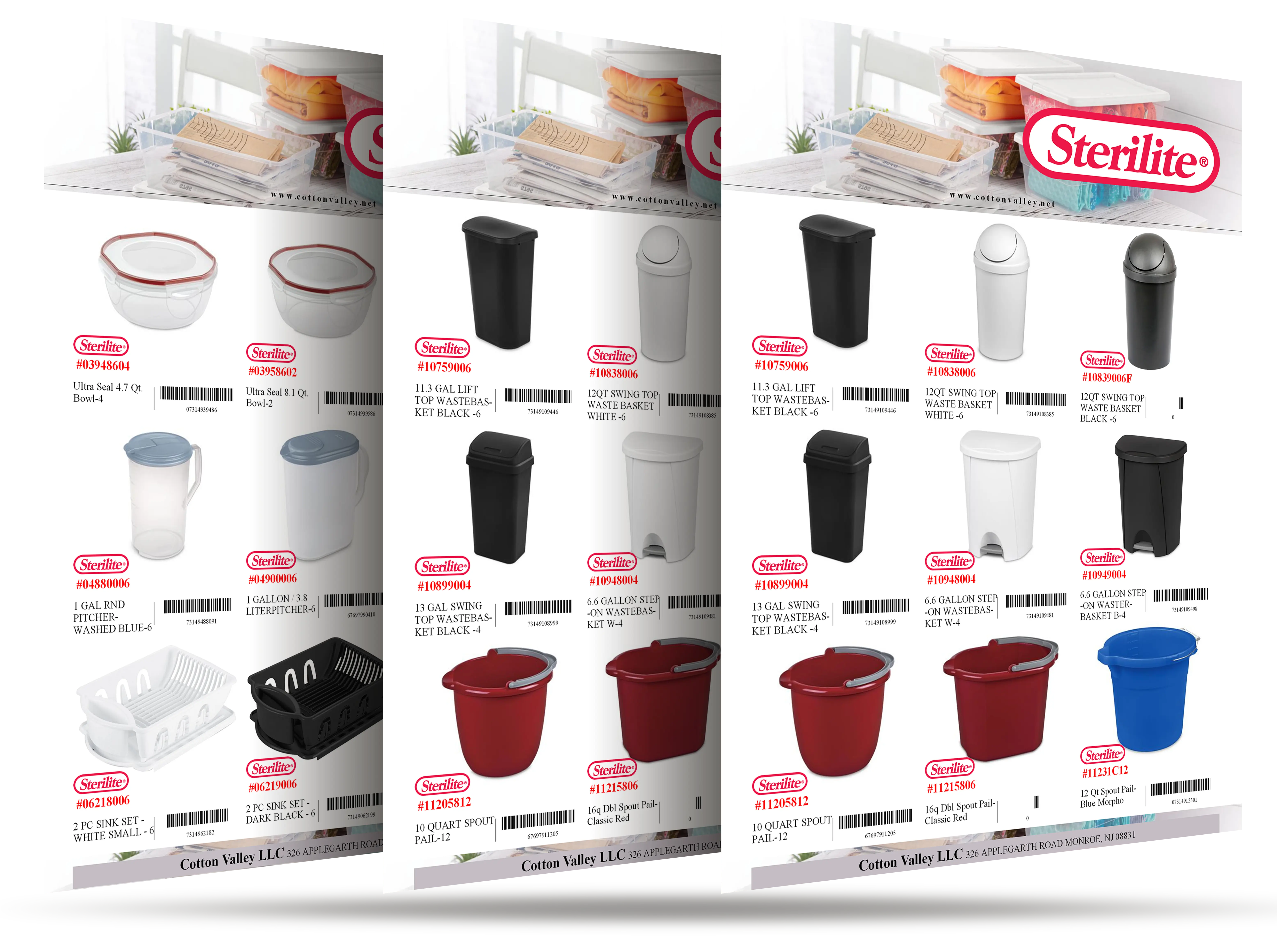 Sterilite Product Catalog